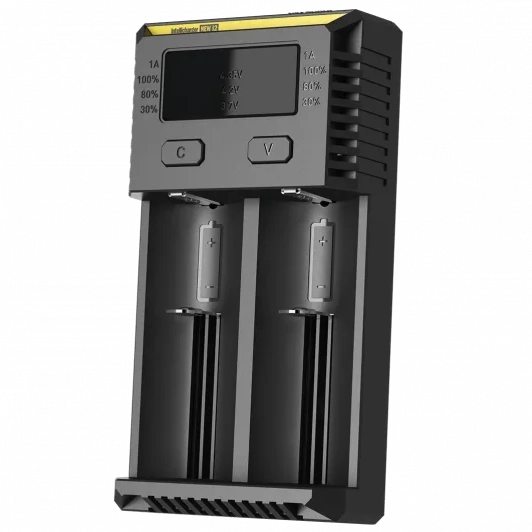 Зарядний пристрій (2 канали) · Nitecore Intellicharger NEW i2