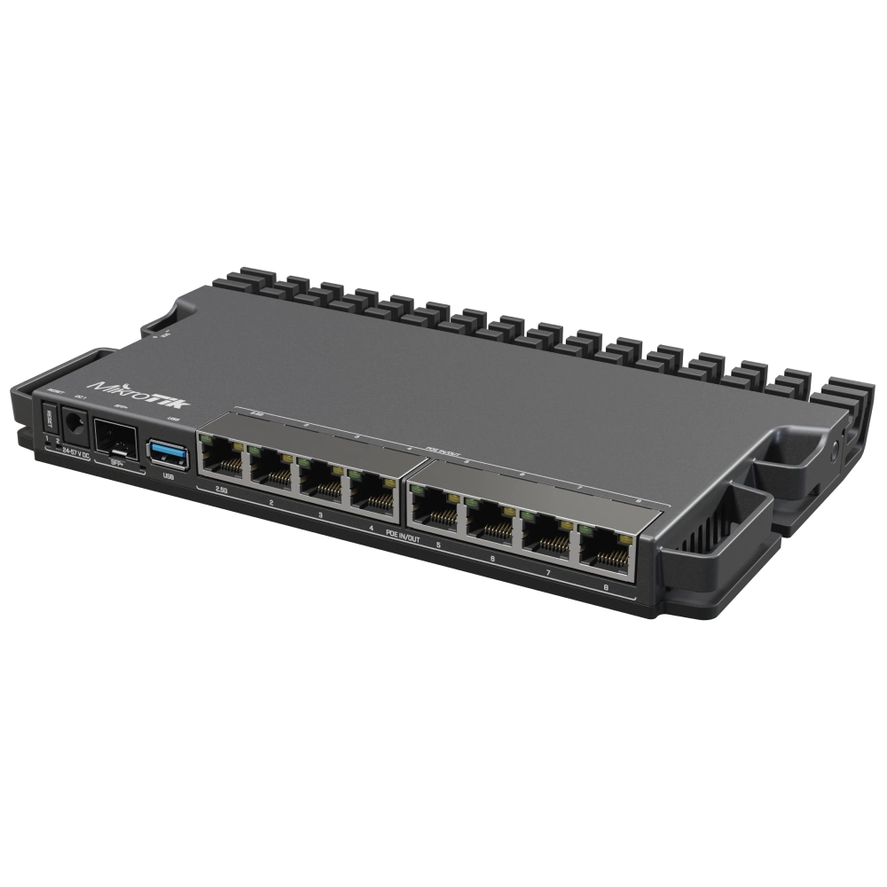 Маршрутизатор · MikroTik RB5009UPr+S+IN 2.5G Ethernet 10G SFP+ PoE