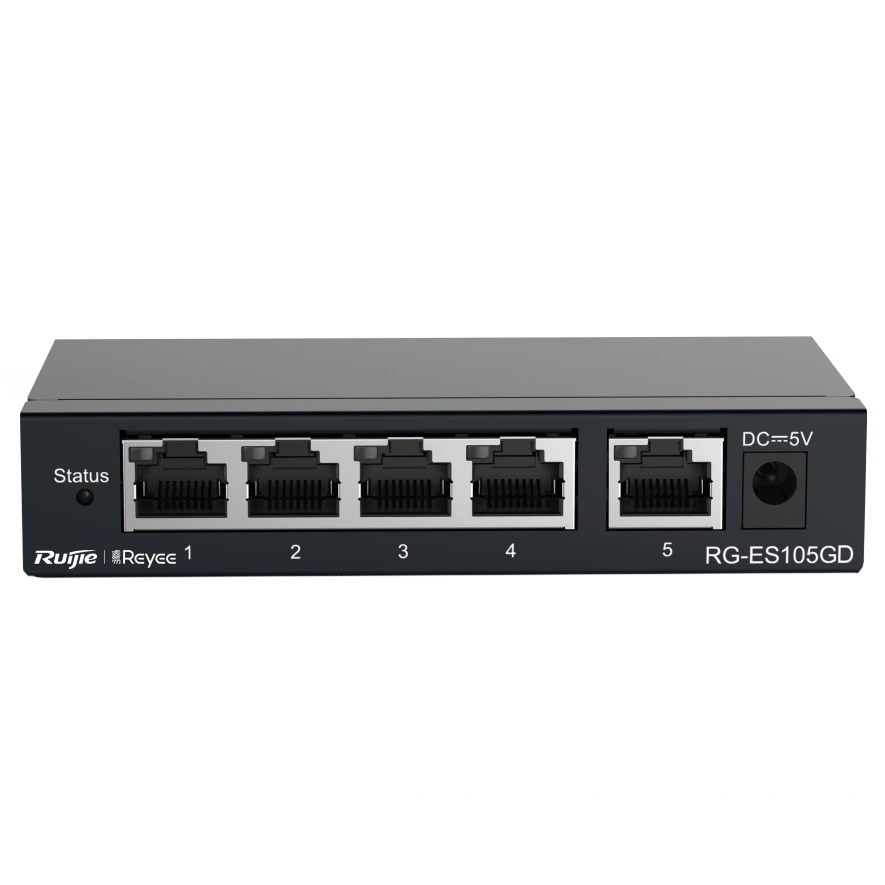 Комутатор 5 портів некерований · Ruijie Reyee RG-ES105GD