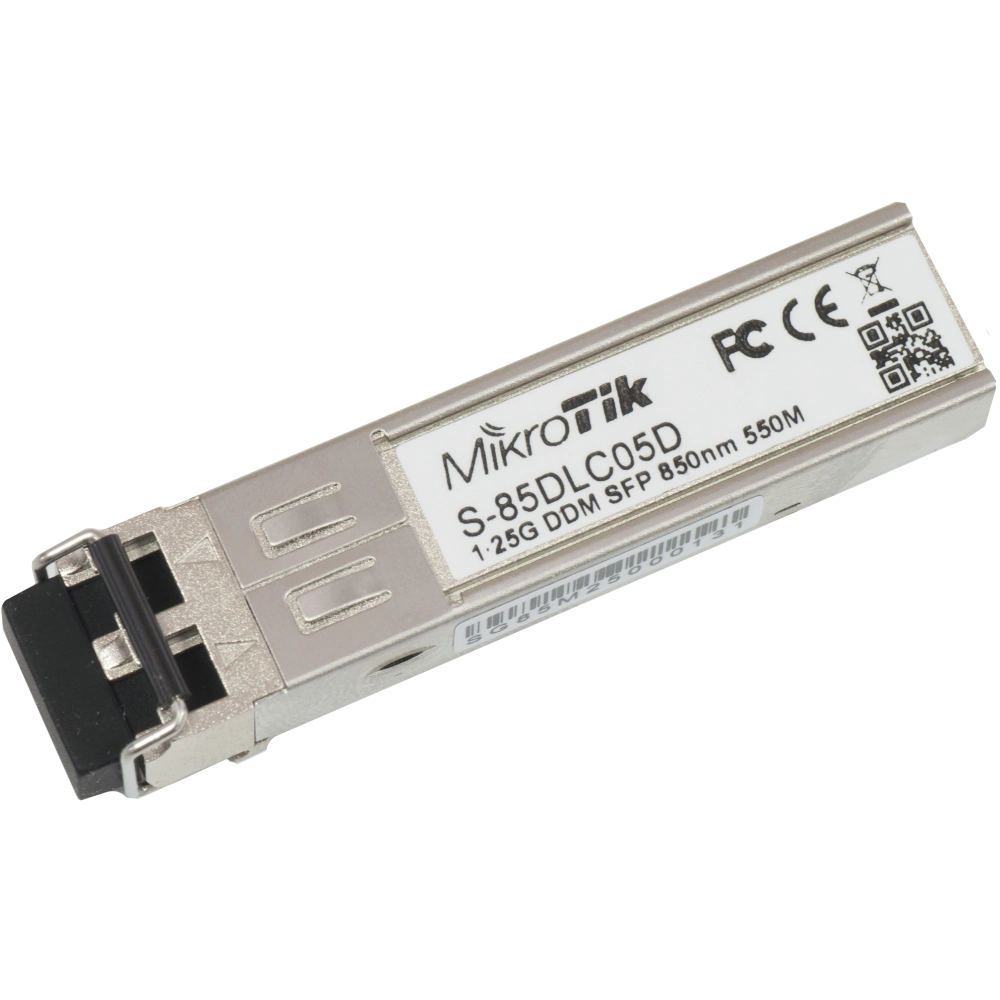 оптичний модуль SFP · MikroTik S-85DLC05D