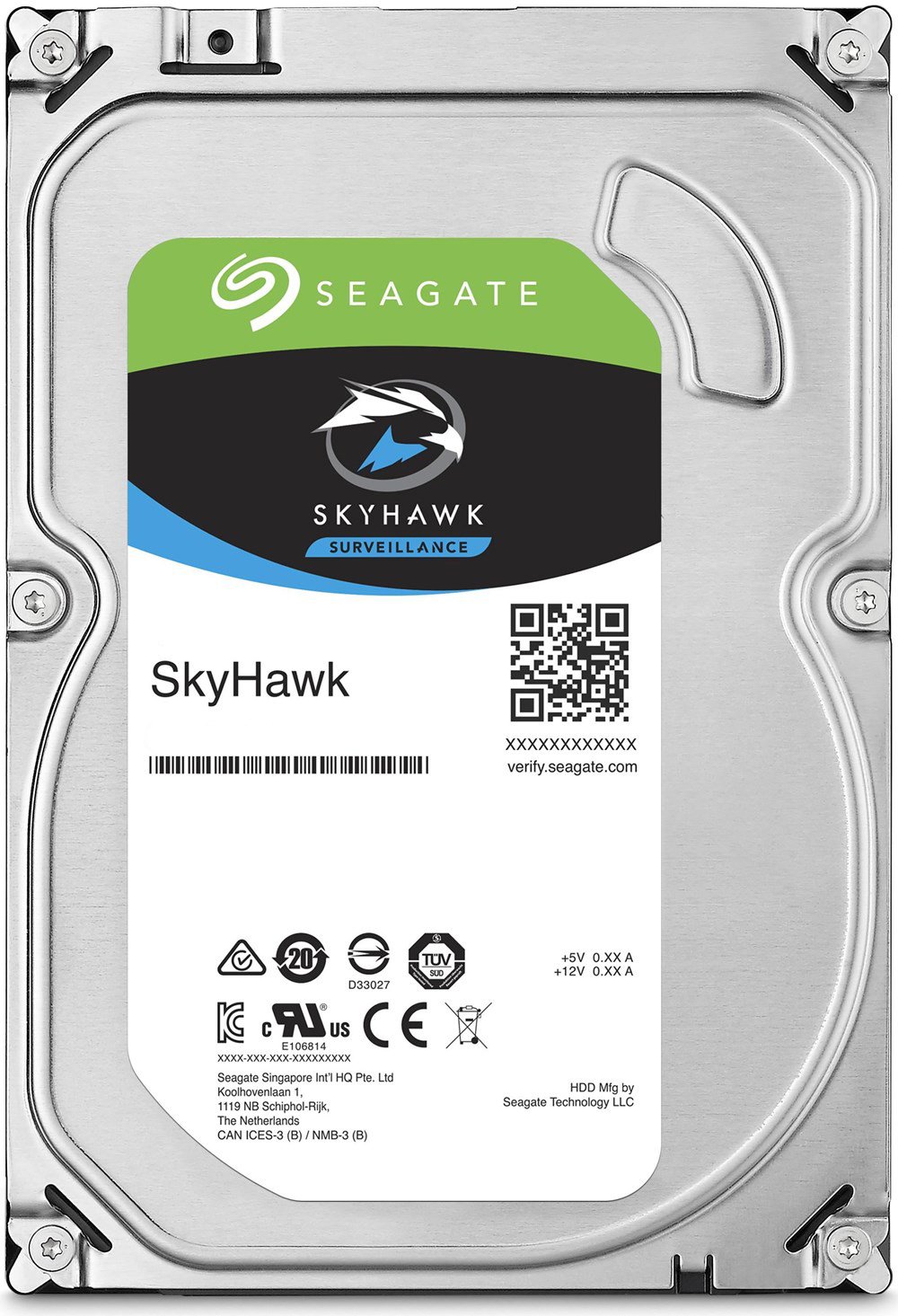 Жорсткий диск · Seagate 4TB 3.5" 256MB SATA SkyHawk ST4000VX013