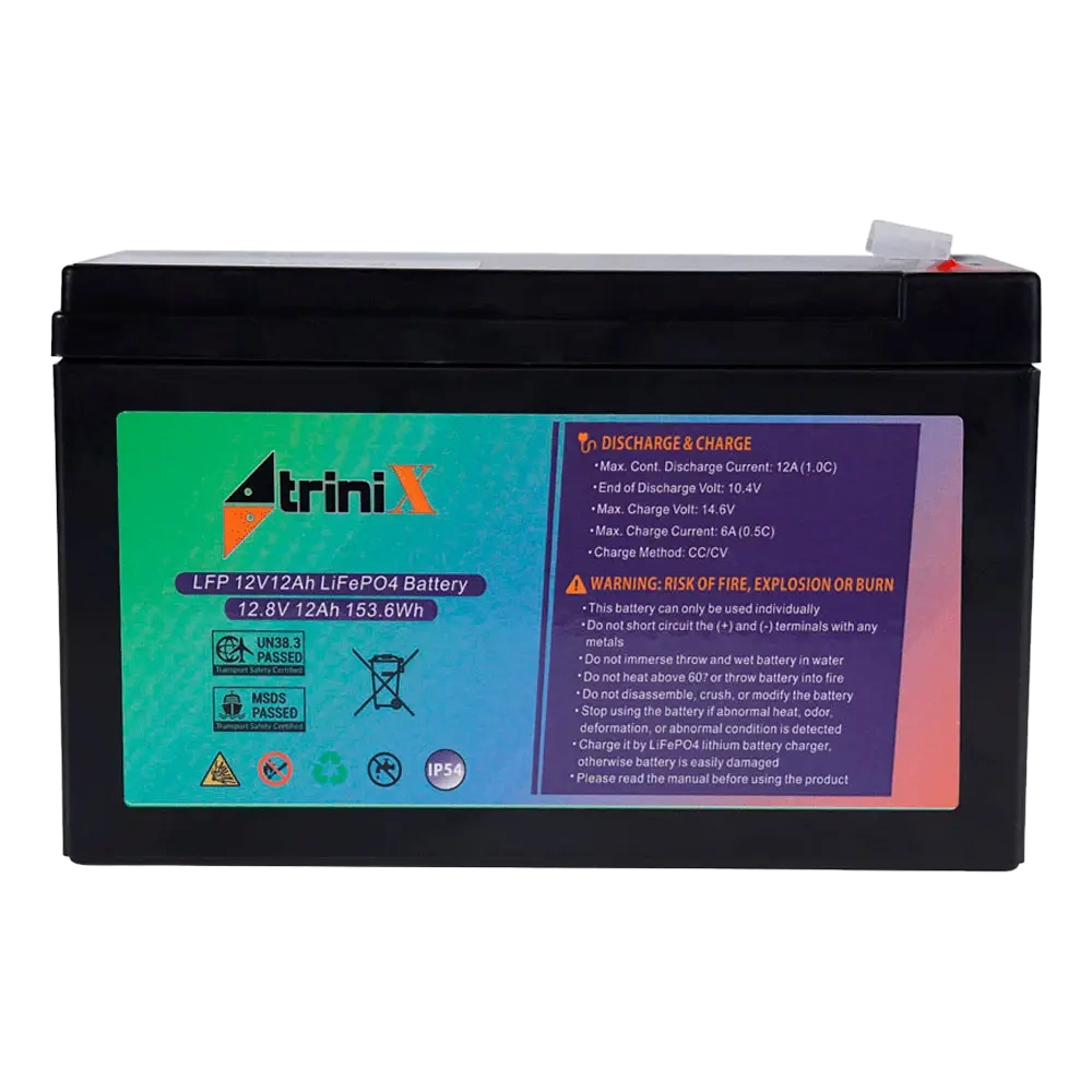 Акумуляторна батарея · TRINIX LFP 12V12Ah LiFePo4