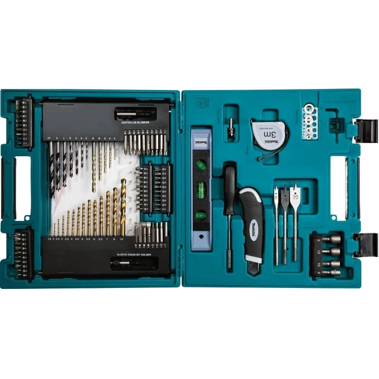 Набір біт та свердел комбінований, 104 шт. · Makita D-31778