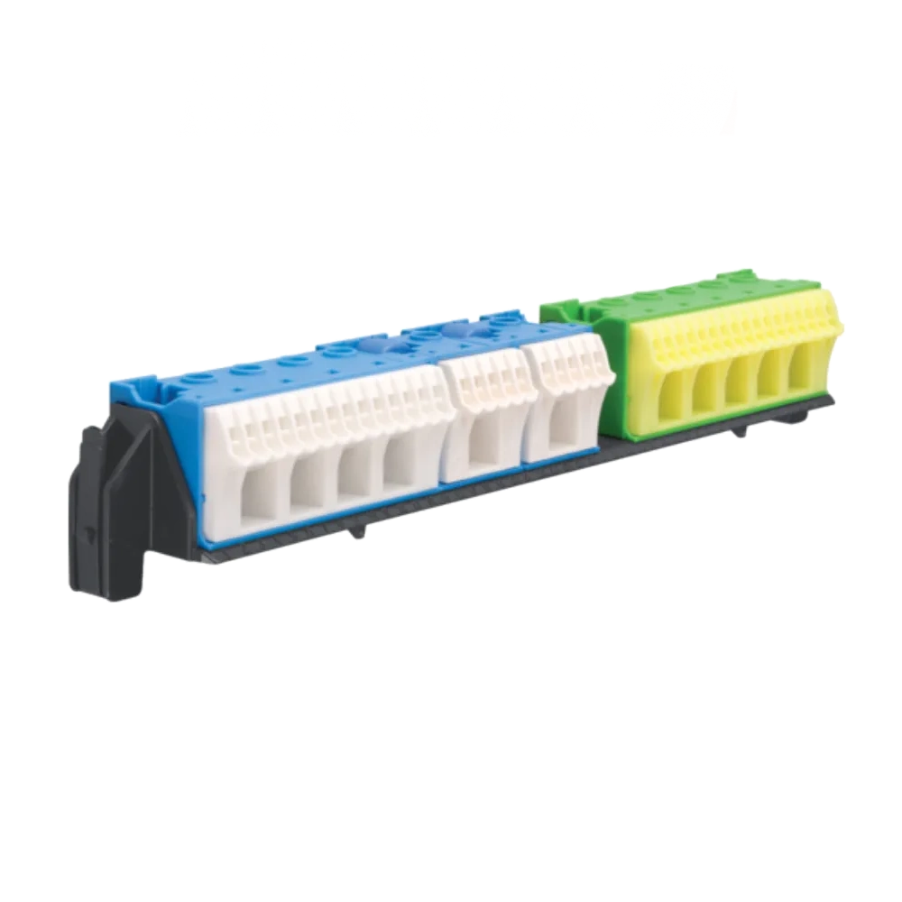 Утримувач з клемами · Hager PE/N: 21xN+20xPE / 5xN+6xPE