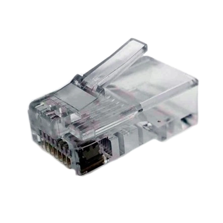 Конектор прохідного типу кат.5E (пачка 100 шт) · RJ45 UTP