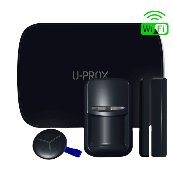 Комплект бездротової охоронної сигналізації · U-Prox MP WiFi S Black