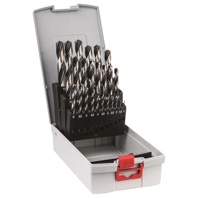 Набір свердел для металу · Bosch HSS PointTeQ 25 штук (2608577352)