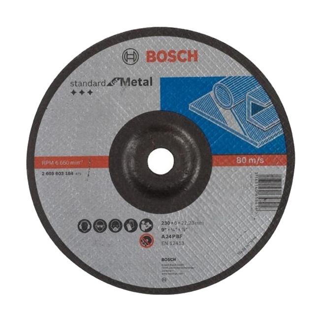Обдирний круг для металу · Bosch 230х6 мм (2608603184)