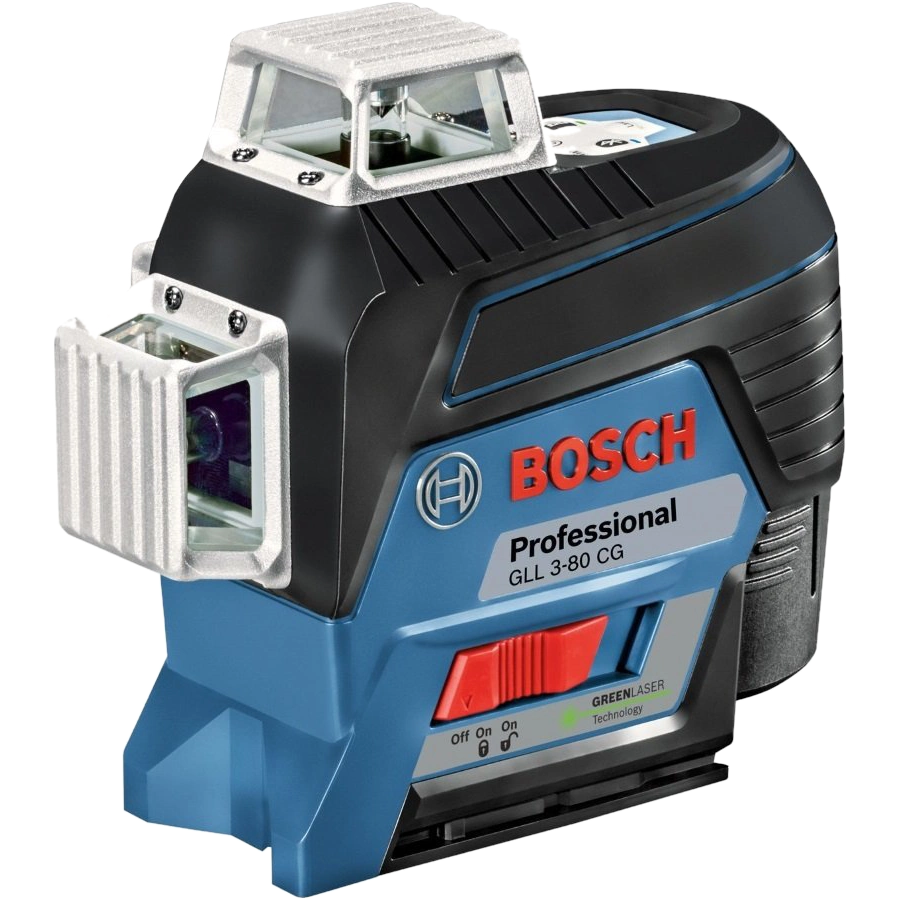 Нівелір лазерний · Bosch GLL 3-80 CG + BM 1 (12 V) + L-Boxx