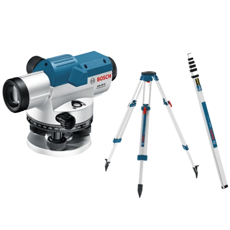 Оптичний нівелір · Bosch GOL 26 D Professional + BT 160 + GR 500