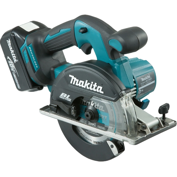 Акумуляторна дискова пилка по металу · Makita DCS 551 RMJ