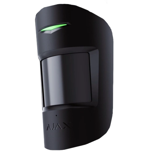 Superior MotionProtect Plus black Jeweller · Бездротовий сповіщувач руху з мікрохвильовим сенсором Ajax