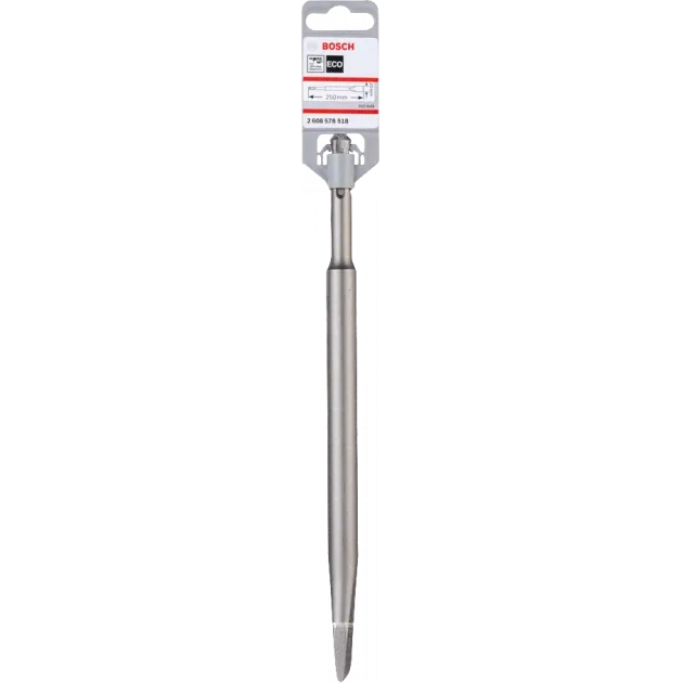 Плоске зубило · Bosch SDS Plus 250 мм ECO
