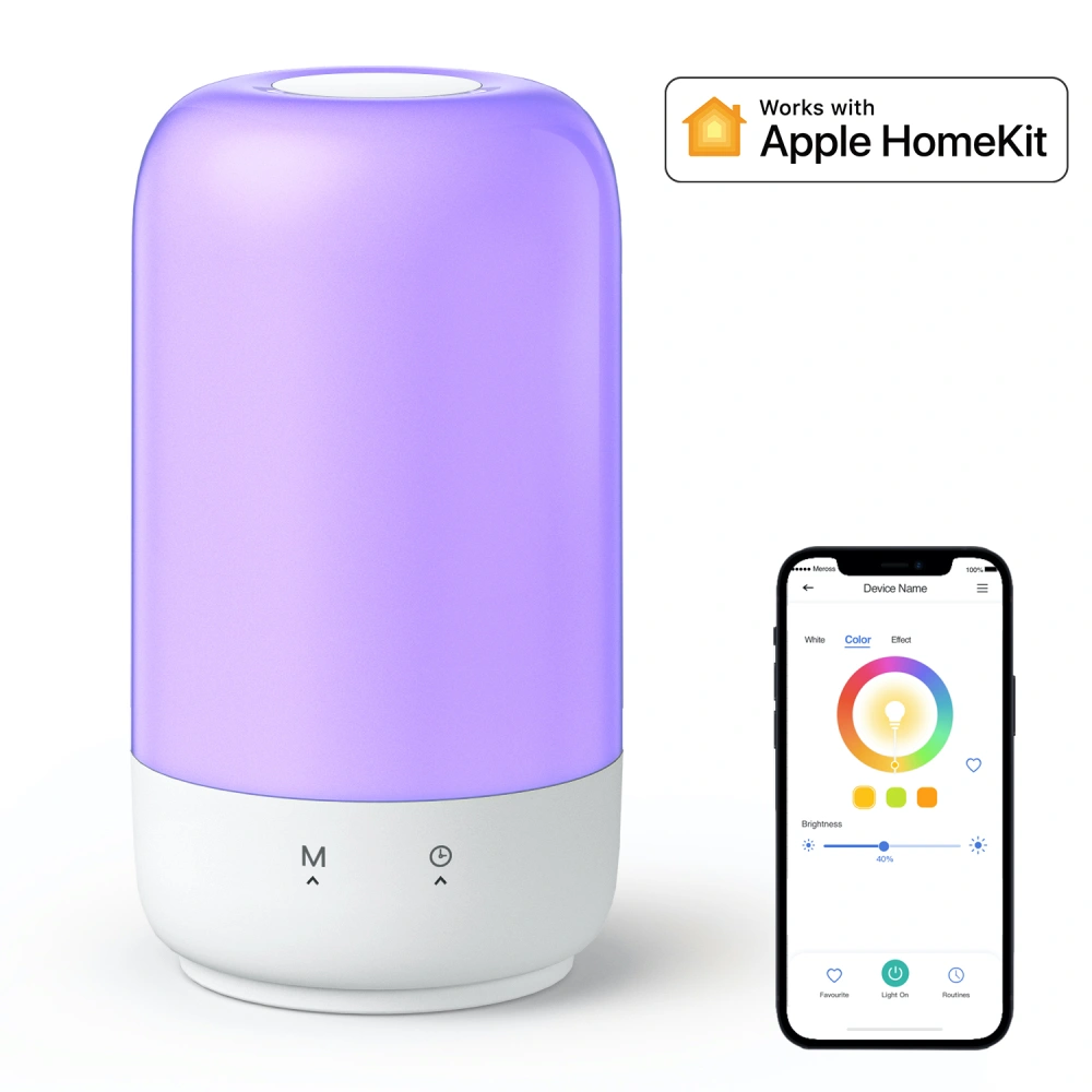 Розумна настільна WiFi лампа Ambient Light · Meross MSL450HK(EU)