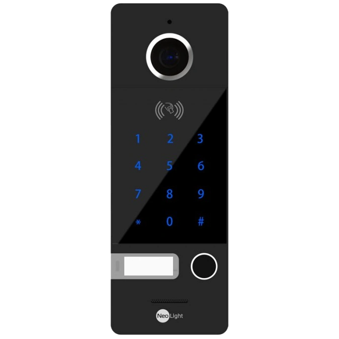 Виклична панель · Neolight OPTIMA ID Key FHD Black