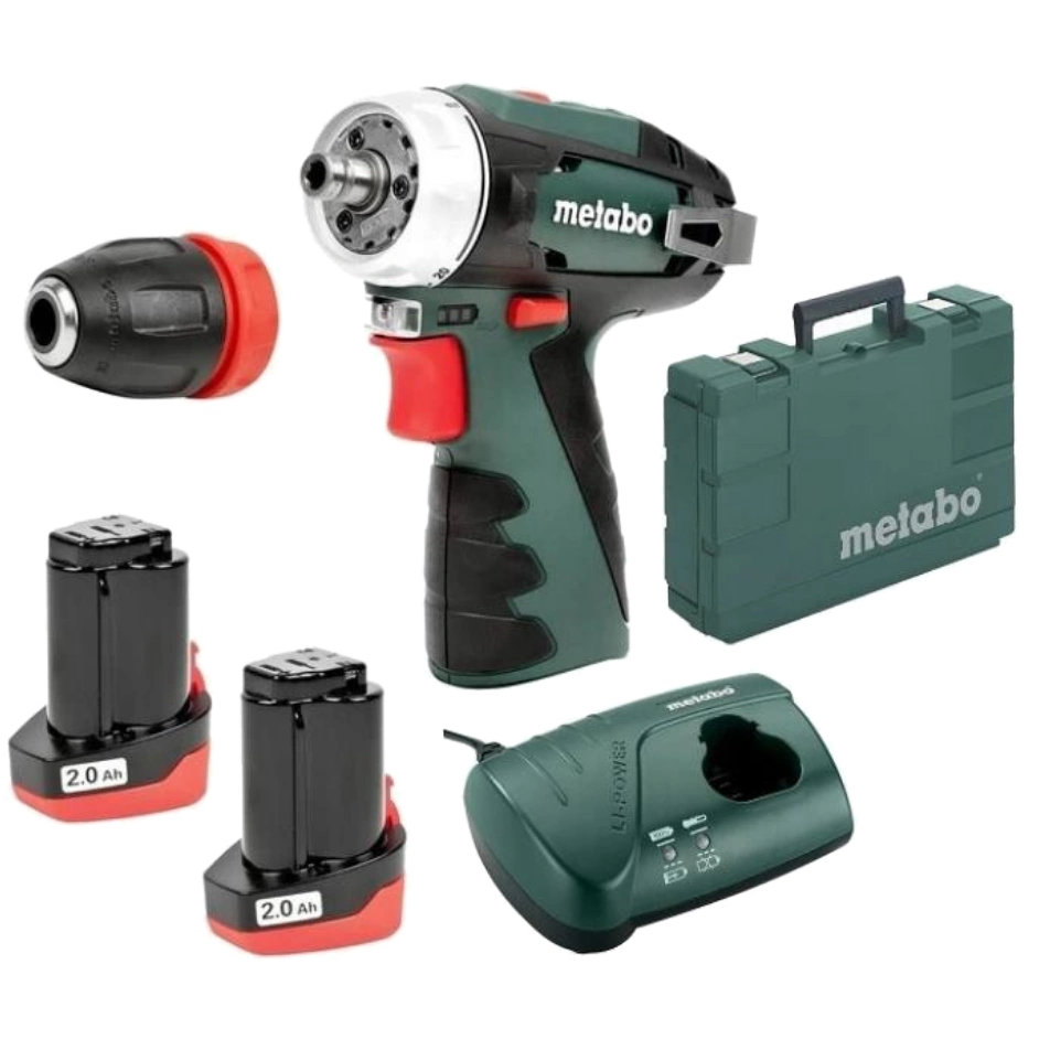 Акумуляторний дриль-шурупокрут · Metabo PowerMaxx BS Quick Basic (600156500)