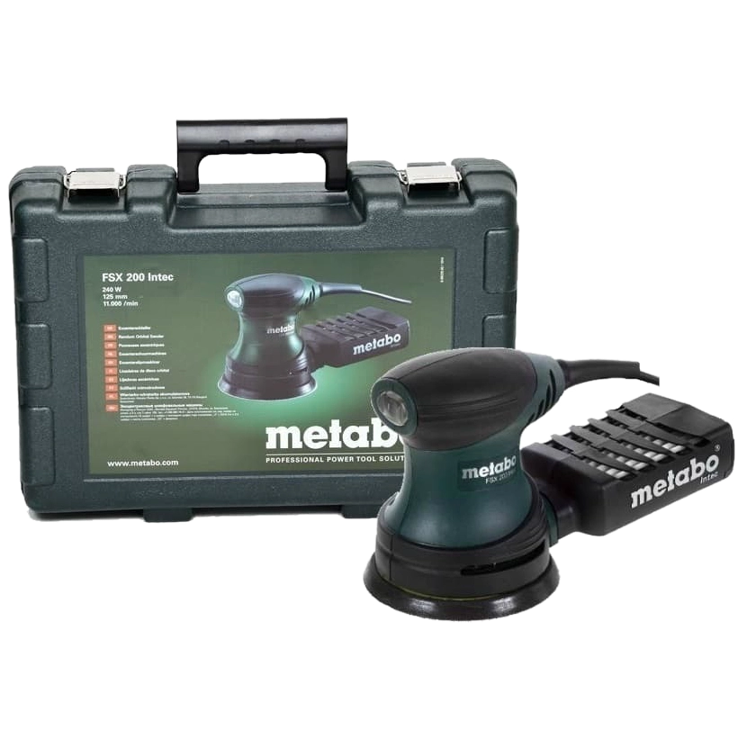 Ексцентрикова шліфмашина · Metabo FSX 200 Intec (609225500)