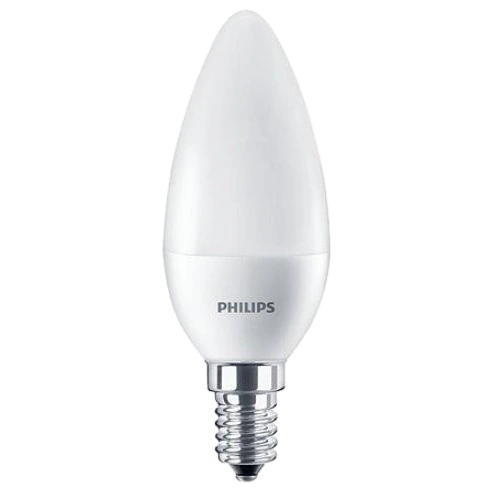 Лампочка 5W 500lm · Philips Ecohome LED Candle E14 840B35