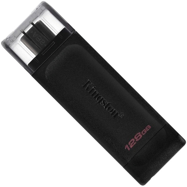 Накопичувач флеш USB · Kingston DataTraveler 70 128GB USB Type-C