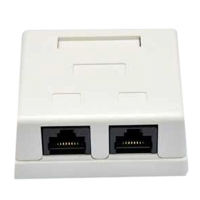 Розетка зовнішня · EPNew 2хUTP, кат. 6, RJ45