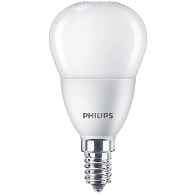 Лампочка 5W 500lm · Philips Ecohome LED Lustre E14840P45