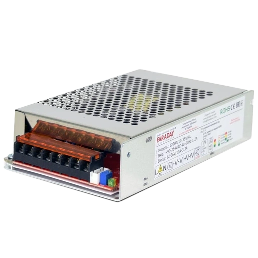 Блок живлення · Faraday Electronics 120W/12-36v/ALU