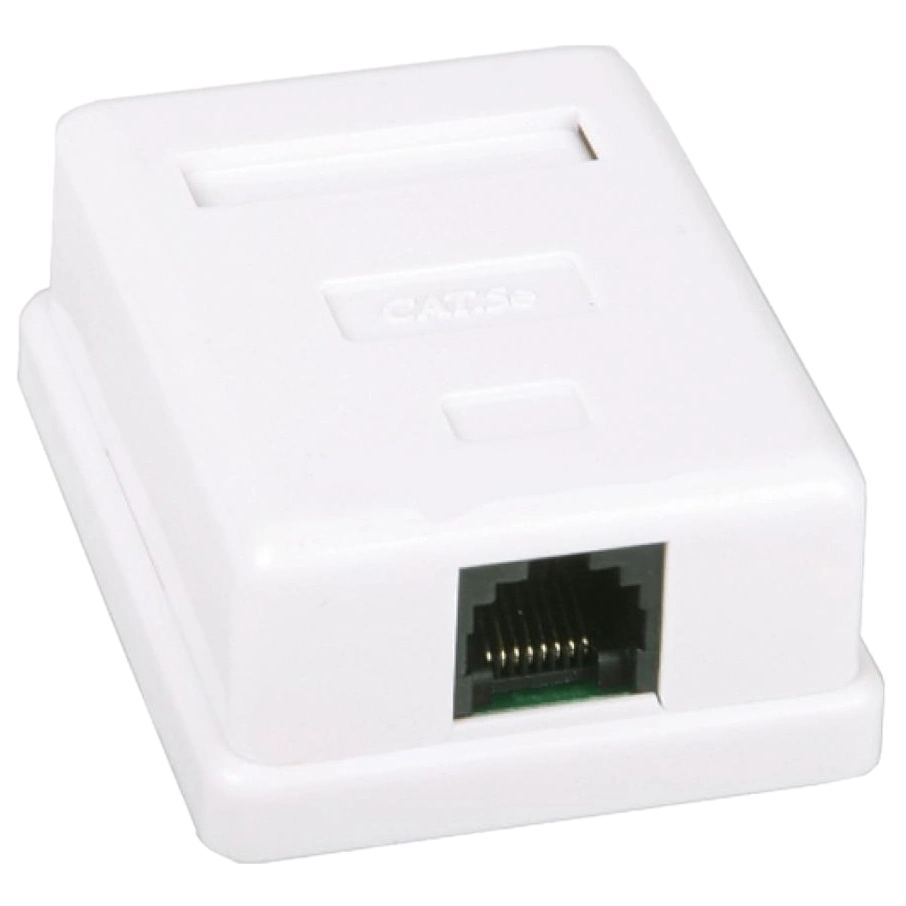 Розетка комп'ютерна одинарна · RITAR FTP 8P8C RJ45 1 порт Cat-5