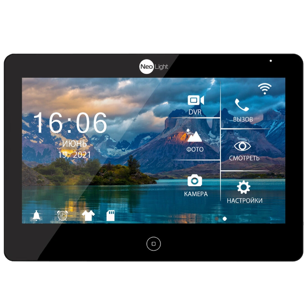 Відеодомофон · NeoLight MEZZO HD WF Black