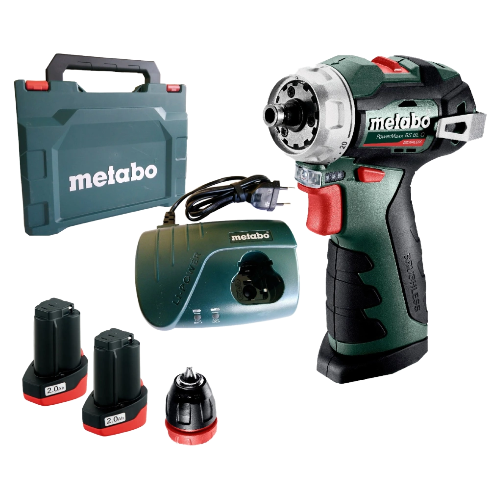 Акумуляторний безщітковий дриль-шурупокрут · Metabo PowerMaxx BS BL Q (601749500)
