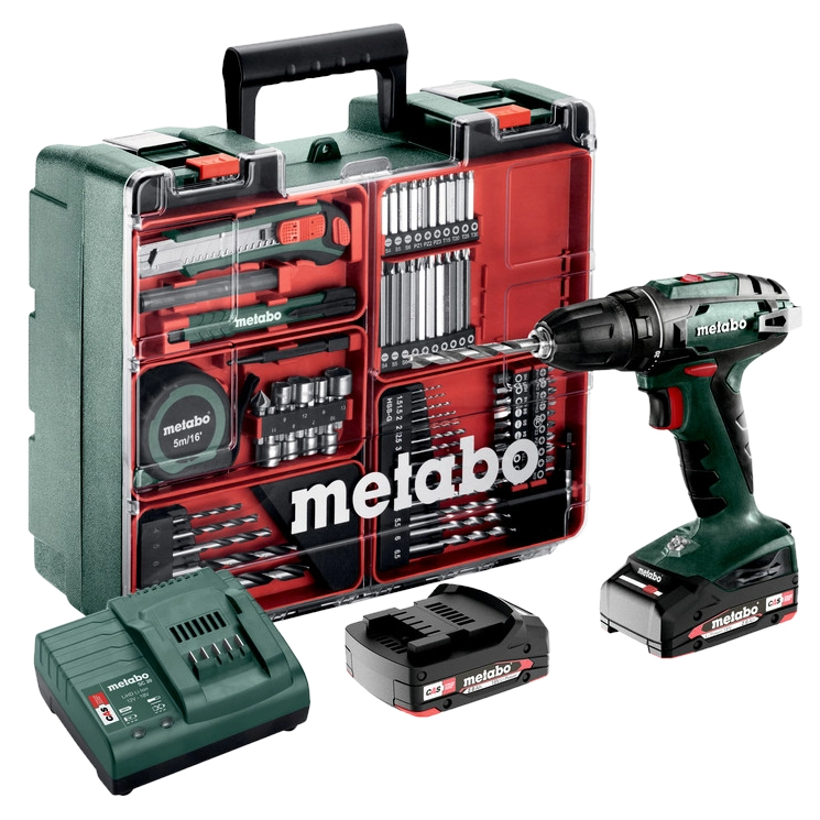 Акумуляторний дриль-шурупокрут · Metabo BS 18 Mobile Workshop (602207880)