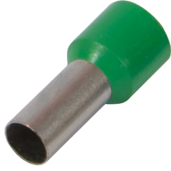 Ізольований наконечник втулковий 1,5 кв.мм, зелений · E.NEXT e.terminal.stand.e1508.green