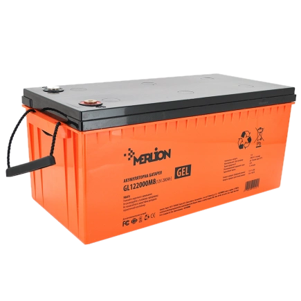 Акумуляторна батарея 12 V 200 Ah · MERLION GL122000M8