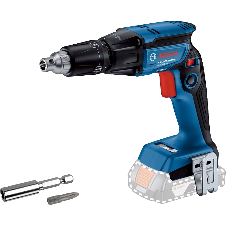 Акумуляторний шуруповерт · Bosch GTB 185-LI з GMA55 / GTB185-LI
