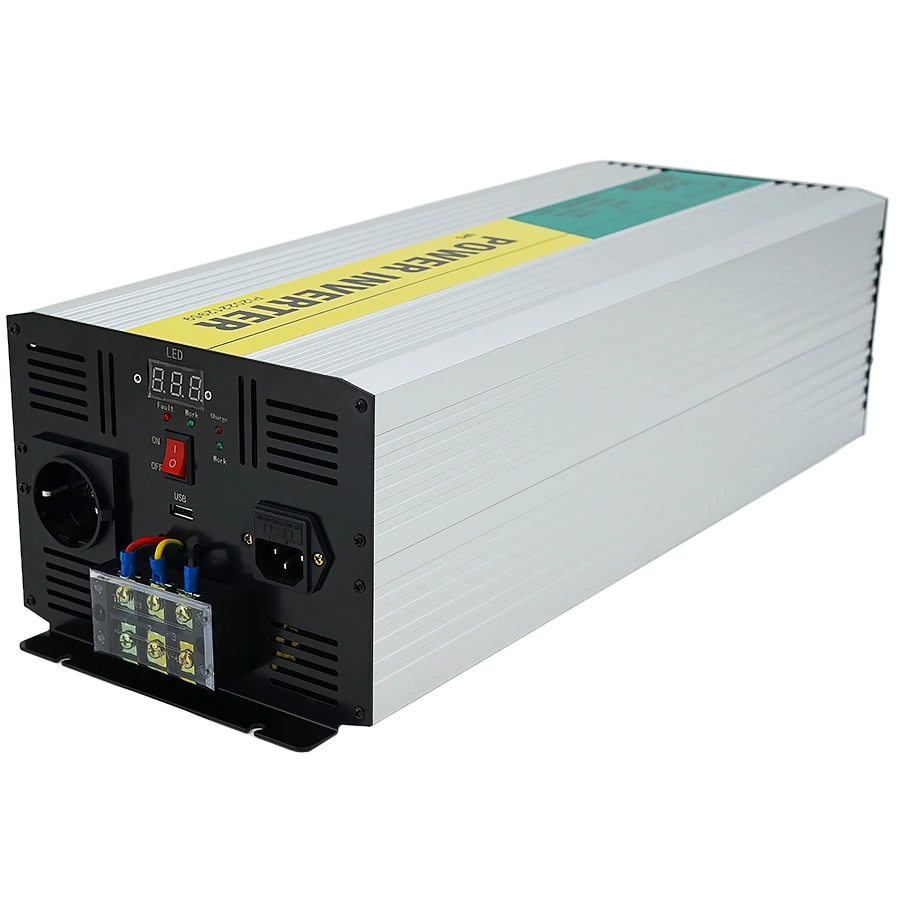 Інвертор напруги 12V/220V, 4000W з правильною синусоїдою · RITAR RSCU-4000