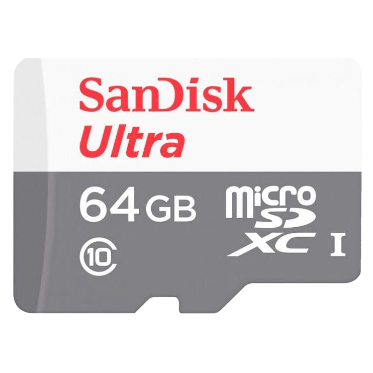 Карта пам’яті · SanDisk Ultra microSDXC 64GB 100MB/s Class 10 UHS-I