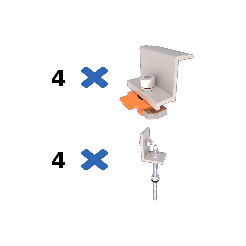 Комплект кріплень Kripter · MetalTile I до металочерепиці