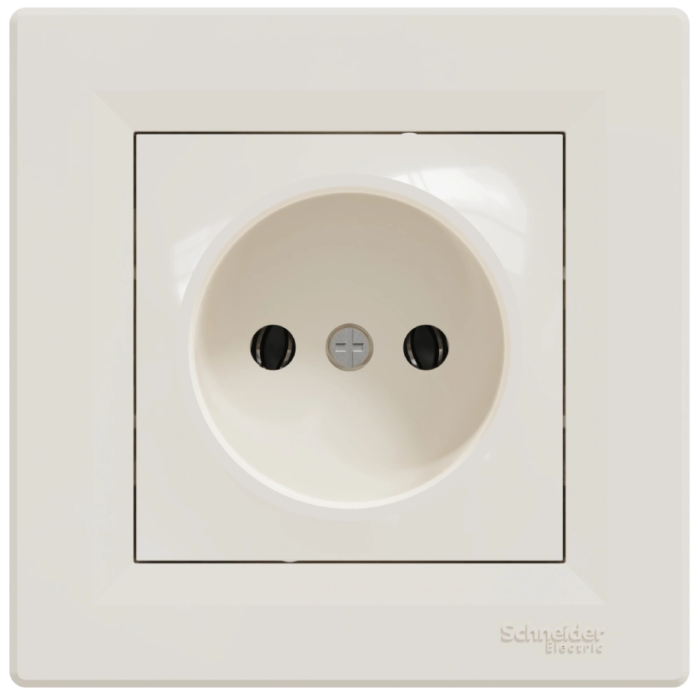Розетка без заземлення · Schneider Electric Asfora EPH3000123