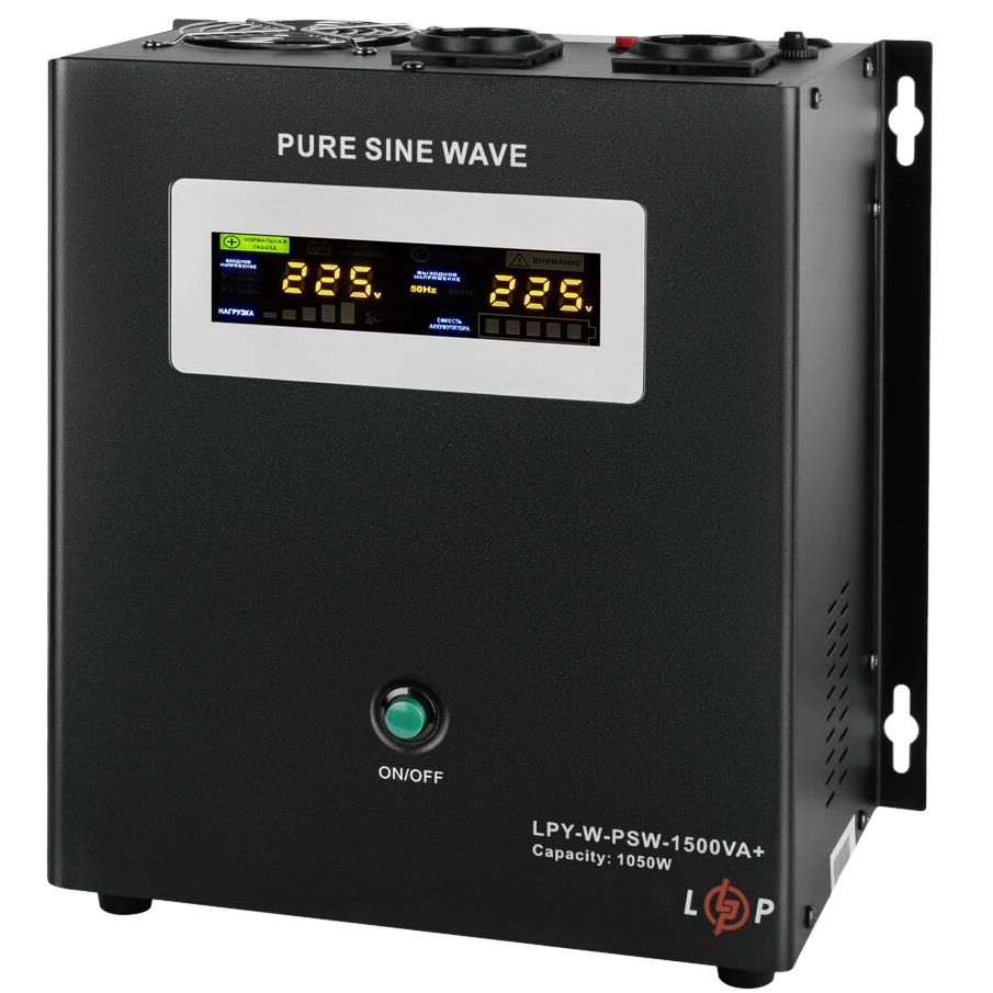 Джерело безперебійного живлення · LogicPower LPY-W-PSW-1500VA+