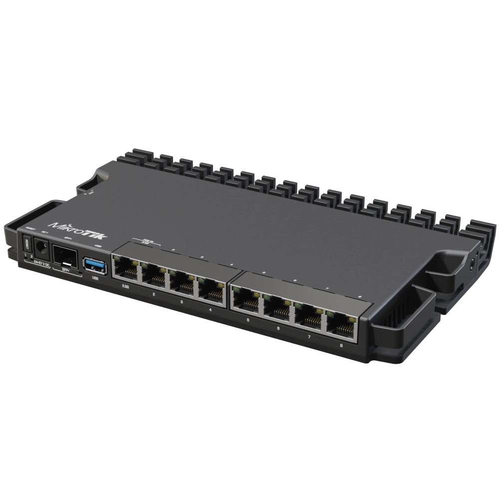 Маршрутизатор · MikroTik RB5009UG+S+IN USB 3.0, 1G, 2.5G Ethernet, 10G SFP+
