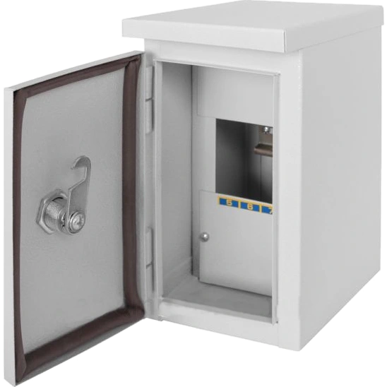 Шафа металева, під 4мод., герметична IP54, навісна, з замком · E.NEXT e.mbox.stand.n.04.z