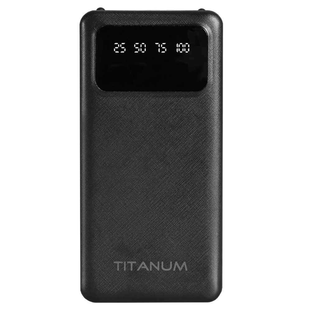 Повербанк · TITANUM OL03 Black 30000mAh