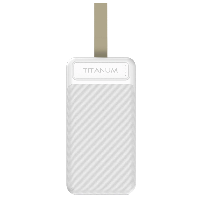 Повербанк · TITANUM 914 White 30000mAh