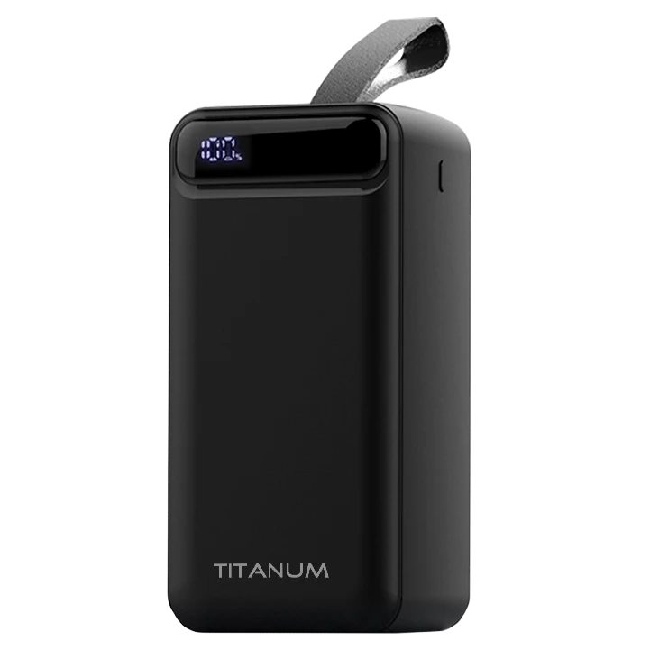 Повербанк · TITANUM 741 Black 50000mAh