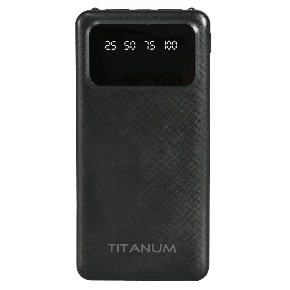 Повербанк · TITANUM OL21 Black 10000mAh
