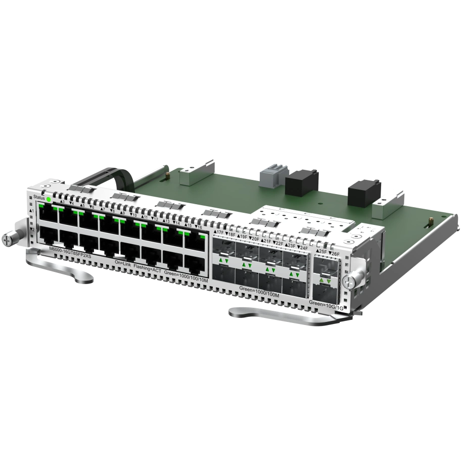 Плата · Ruijie M6000-16GT8SFP2XS для комутатора RG-NBS6002