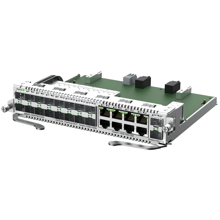 Плата · Ruijie M6000-16SFP8GT2XS для комутатора RG-NBS6002