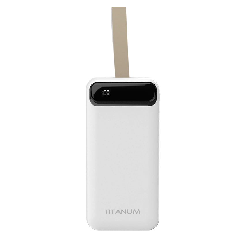 Повербанк · TITANUM 741 White 50000mAh