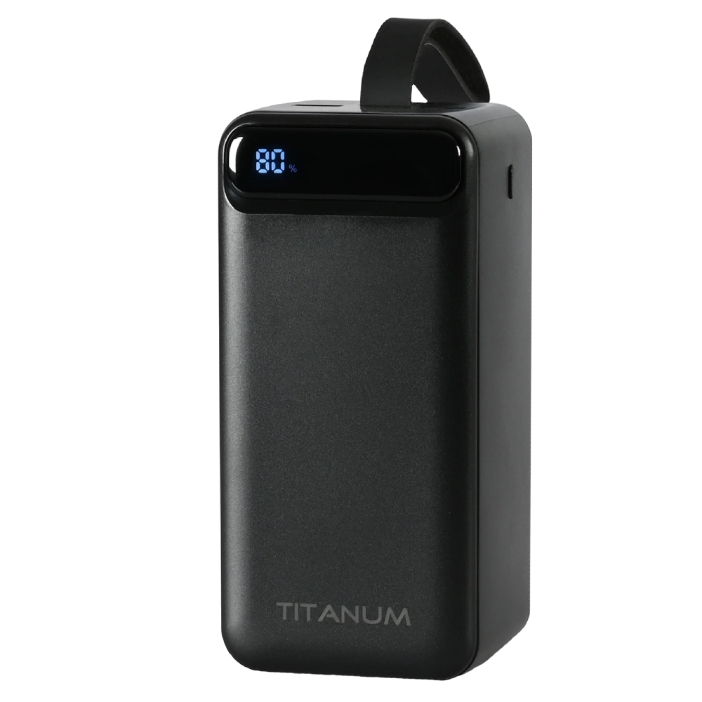 Повербанк · TITANUM 741S 22.5W Black 50000mAh