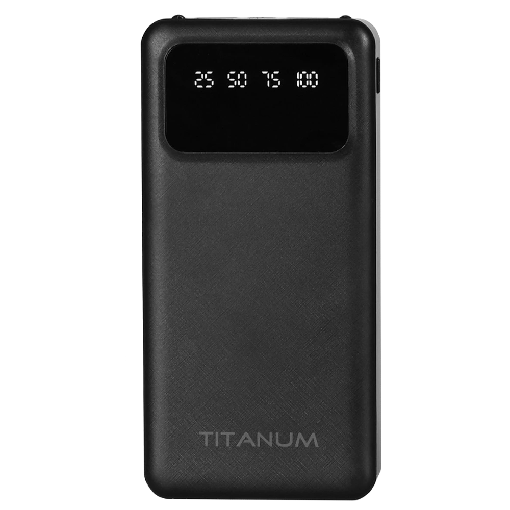 Повербанк · TITANUM OL22 Black 20000mAh