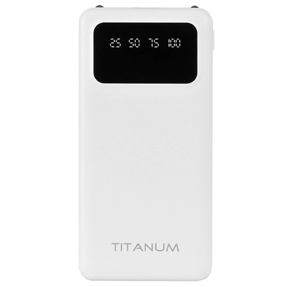 Повербанк · TITANUM OL22 White 20000mAh
